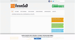 Desktop Screenshot of forumsad.it